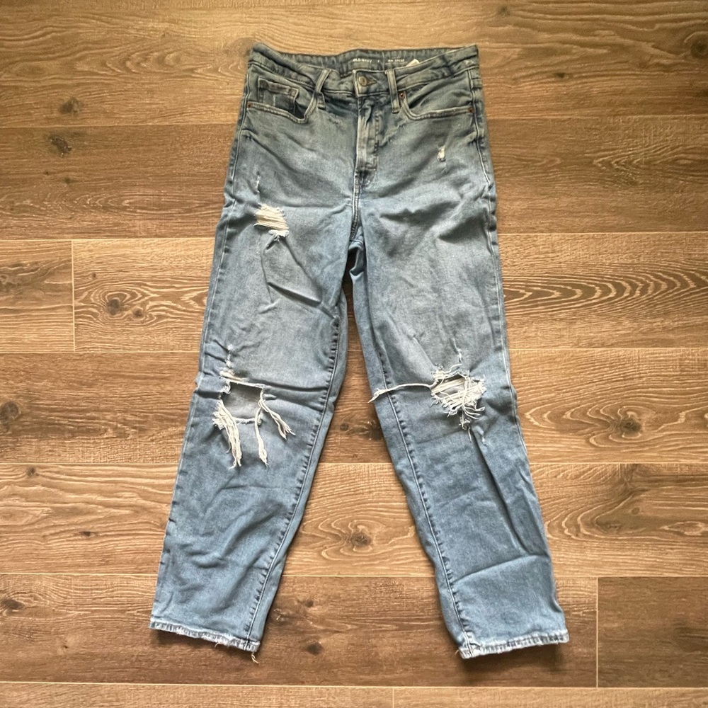 Old Navy destroyed OG loose Jean